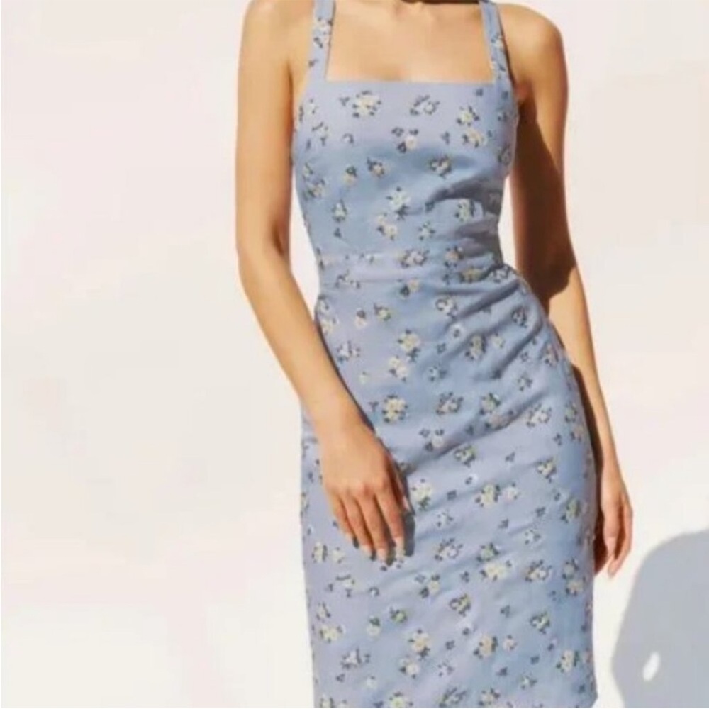 Reformation Ereka Dress- Daisy- Size 10